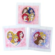 ディズニープリンセス ハンドタオル3枚組 キラキラキューティ