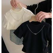 2024新品　ベビー服　半袖　トップス　Tシャツ+デニムスカート分けて売れ★90-160CM　