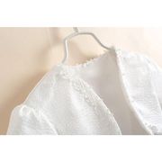 子供服 総レース 長袖 ショート丈 ボレロ 女の子 カーディガン フォーマル 90-150cm
