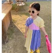 ワンピース 韓国子供服 2024夏新作 キッズ ワンピース 子供用のスカートリゾート風 半袖  80-130