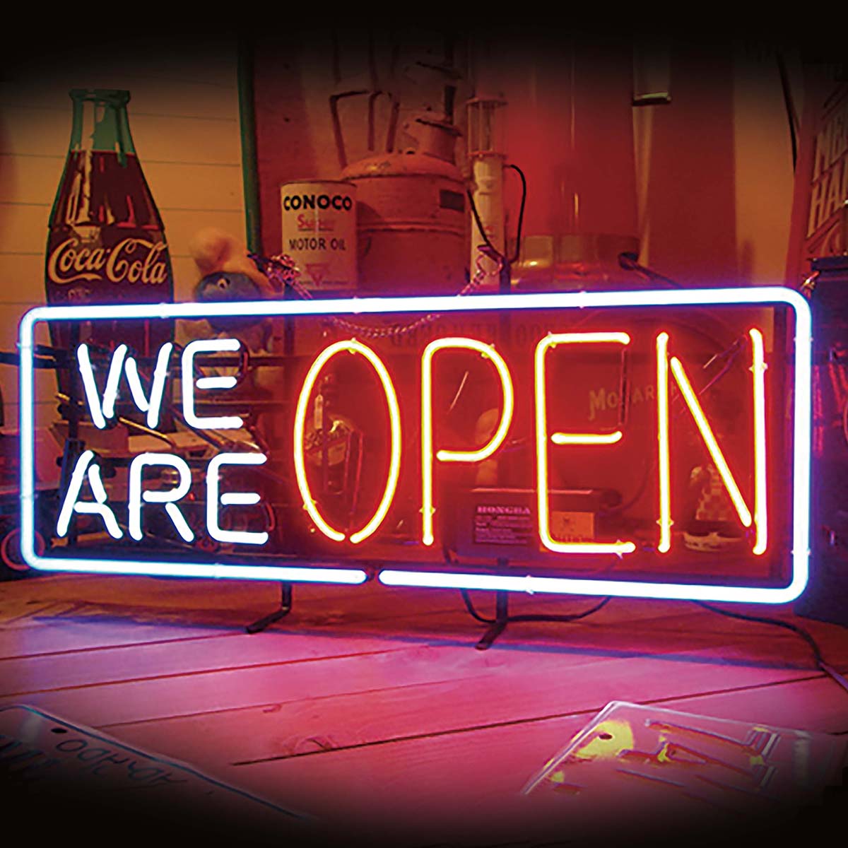 WE'RE OPEN！】【アメリカンダイナー】NEON SIGN ネオンサイン ショップ カフェ OPEN他 株式会社 ショー・エンタープライズ  問屋・仕入れ・卸・卸売の専門【仕入れならNETSEA】