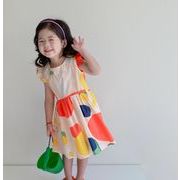 子供用のスカート 韓国子供服 2024夏新作 ワンピース キッズ ワンピース  レース リゾート風 80-130