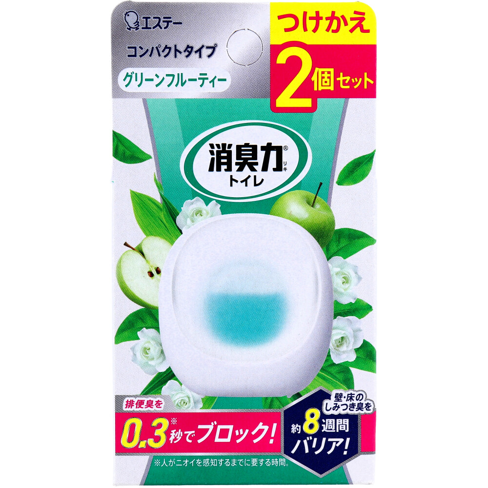 消臭力 コンパクト トイレ用 つけかえ グリーンフルーティーの香り 6mL×2個セット Drop-カネイシ(株) -顧客直送専門- | 卸売・  問屋・仕入れの専門サイト【NETSEA】