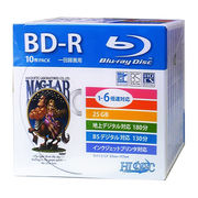 【10P×5セット】 HIDISC BD-R 録画用5mmスリムケース HDBD-R6X1