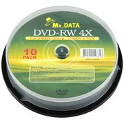 【10枚×5セット】 磁気研究所 DVD-RW 47GB スピンドル データ用 4倍速対
