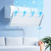 エアコン 風除けカバー 冷房対策 直撃風を防ぐ すぐ使える 角度調整 風向調整 省エネ 金属材質