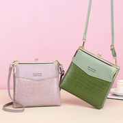 2024年の新しい女性の財布、ワニのパターン、携帯電話のバッグ、片方の肩のメッセンジャーバッグ