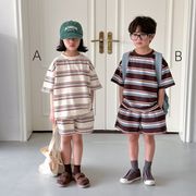 子供服　90~150cm　キッズTシャツ＋パンツ　男女兼用　韓国キッズ服