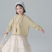 子供服　90~150cm　キッズTシャツ　オーバサイズ　親子ペア　韓国キッズ服