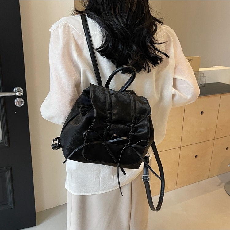 ★韓国 人気 バレエコア★[MOIFAIRE] RIBBON STRING BACKPACK ☆韓国 人気 バレエコア☆[MOIFAIRE] RIBBON STRING BACKPACK