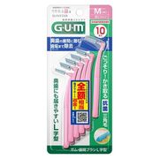 サンスター 【予約販売】〈G・U・m〉ガム・歯間ブラシ L字型 10本入／M（4）