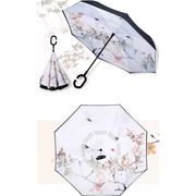 傘 逆さ傘 晴雨兼用 UVカット 遮光 自立 おしゃれ かわいい レディース メンズ