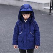 韓国子供服 中綿ダウンコート 女の子 男の子 子供服 ハイネック フード付き
