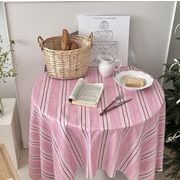 INS  縞  テーブルクロス  給食パッド    バック布  飾り掛布  防塵布   ゲブ   背景を撮る  家庭用品