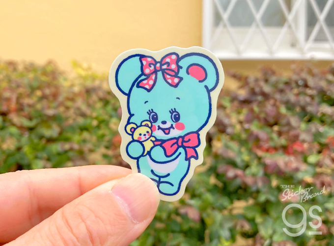 SWIMMER ダイカットミニステッカー 集合02 まっちまVer スイマー