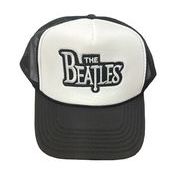 アメカジメッシュキャップ　ワッペン付CAP　THE BEATLES　ロゴ
