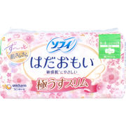 【アウトレット】ソフィ はだおもい 極うすスリム 多い昼-ふつうの日用 羽つき 21cm 24個入
