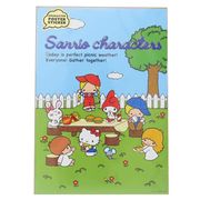 サンリオキャラクターズ ポスターステッカー ピクニック