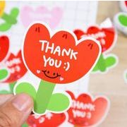 包装資材★thank youカード　メッセージカード★6*7cm　1枚