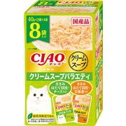 いなばペットフード　CIAO だしスープ クリームスープバラエティ 40g×8袋