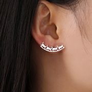 2色子猫のイヤリング ジュエリー ファッショングッズ レディースヘアアクセサリー