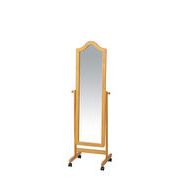 木製スタンドミラー　インテリア/家具/姿見/鏡/オシャレ