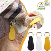 編み バッグチャーム 帽子クリップ マグネット式 ハットクリップ クリップホルダー 旅行 アウトドア