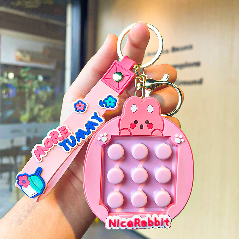 新入荷☆ファション小物 キーホルダー ストラップ プッシュ