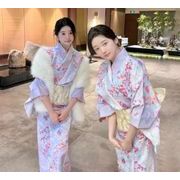 2024新品 レディース 和装 浴衣 袴 はかま 着付けセット ゆかた 和風 花柄 振袖 衣装 袴セット
