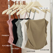 リブキャミソール★キャミソール★ブラジャー★