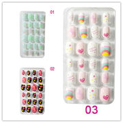 ネイルアート、ウェアラブル、完成したネイルアート、ネイルアートパッチ