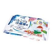 クリンクル電子レンジ＆冷蔵庫用おそうじシート２４h抗菌(20枚)
