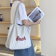 トートバッグ　エコバッグ　春夏　デザイン　大容量　韓国ファッション