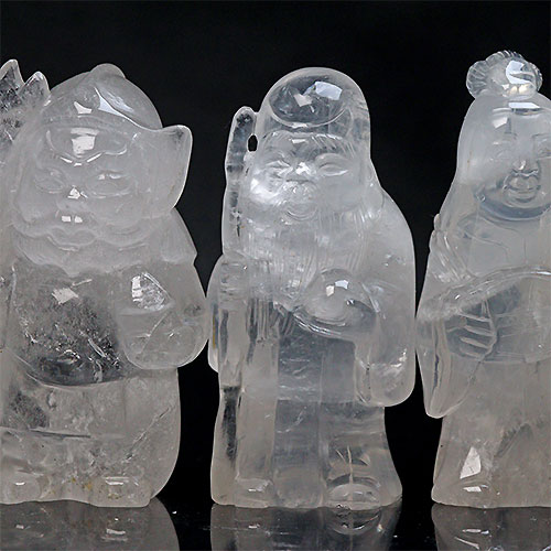 水晶七福神 水晶 七福神 台座付き | 神仏と暮らす「あん・はな」