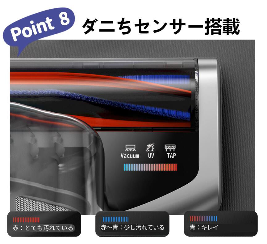 布団クリーナー 布団用掃除機 ダニ取り掃除機 ベット掃除機