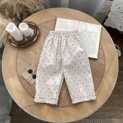 【新作　秋】装い韓国風子供服 ベビー服 女の子ズボン73cm-100cm