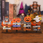 新品★ハロウィン★木製★玄関★屋内★工芸品★装飾品★装飾小道具★