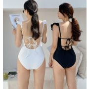 2024新品レディース水着　連体式水着 　温泉可用 水泳用　ラッシュガード