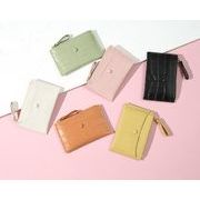 ミニ財布・日系・小清新・ レディース財布・小遣い入れ・　財布 ・PUバッグ・6色