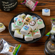【ハロウィン特集】マシュマロ  お菓子 キャラクター カボチャ Youtube insで話題 個包装 ソフトキャンディ