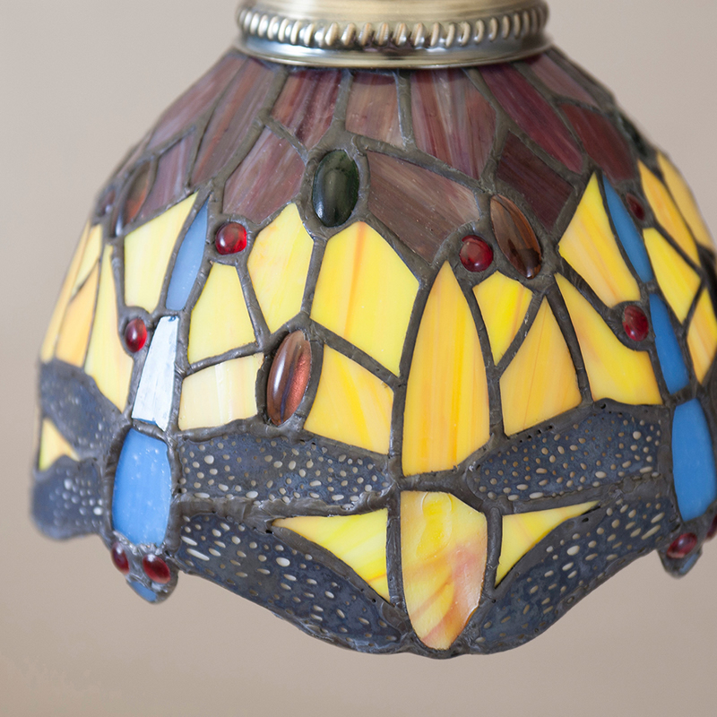 ティファニイーランプ  14インチハナミズキ  LED電球付き ティファニイーランプ 14インチハナミズキ LED電球付き 間接照明 花の