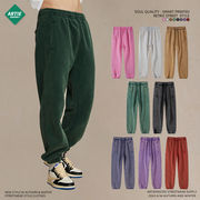 メンズ ビンテージ風 無地 ジョガーパンツ 男女兼用 ストリート系 ボトムス 秋冬 2024新作★全8色