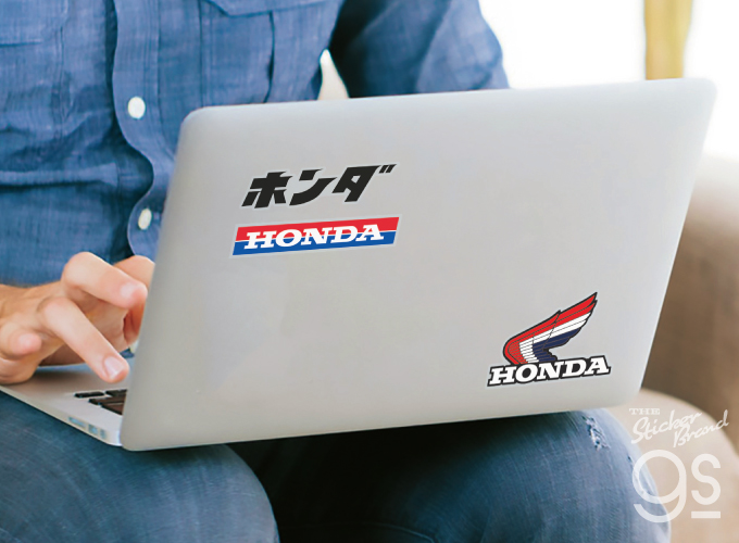 HONDA ロゴ ダイカットクリアステッカー 1948WING mark コレクション