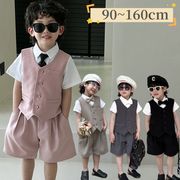 男の子子供スーツ夏半袖男の子