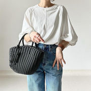 Tシャツ tシャツ レディース トップス ラウンドネック 半袖シャツ カジュアル　ゆったり