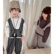 2024冬新作い韓国風子供服 ベビー服 キッズ 男女兼用 長袖トチョッキ+ズボン 2点セット80cm-140cm
