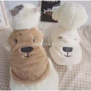 猫服   秋冬   厚手   暖かい   ベスト  かわいい   猫ペット服