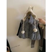 い韓国風子供服 ベビー服 キッズ 女の子 チョッキ（首巻き） +レギンス+長袖Ｔシャツ  90cm-150cm