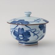 波佐見焼　染花紋　蓋付汲出