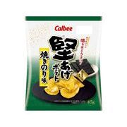 カルビー 堅あげポテト 焼きのり味 65gx12